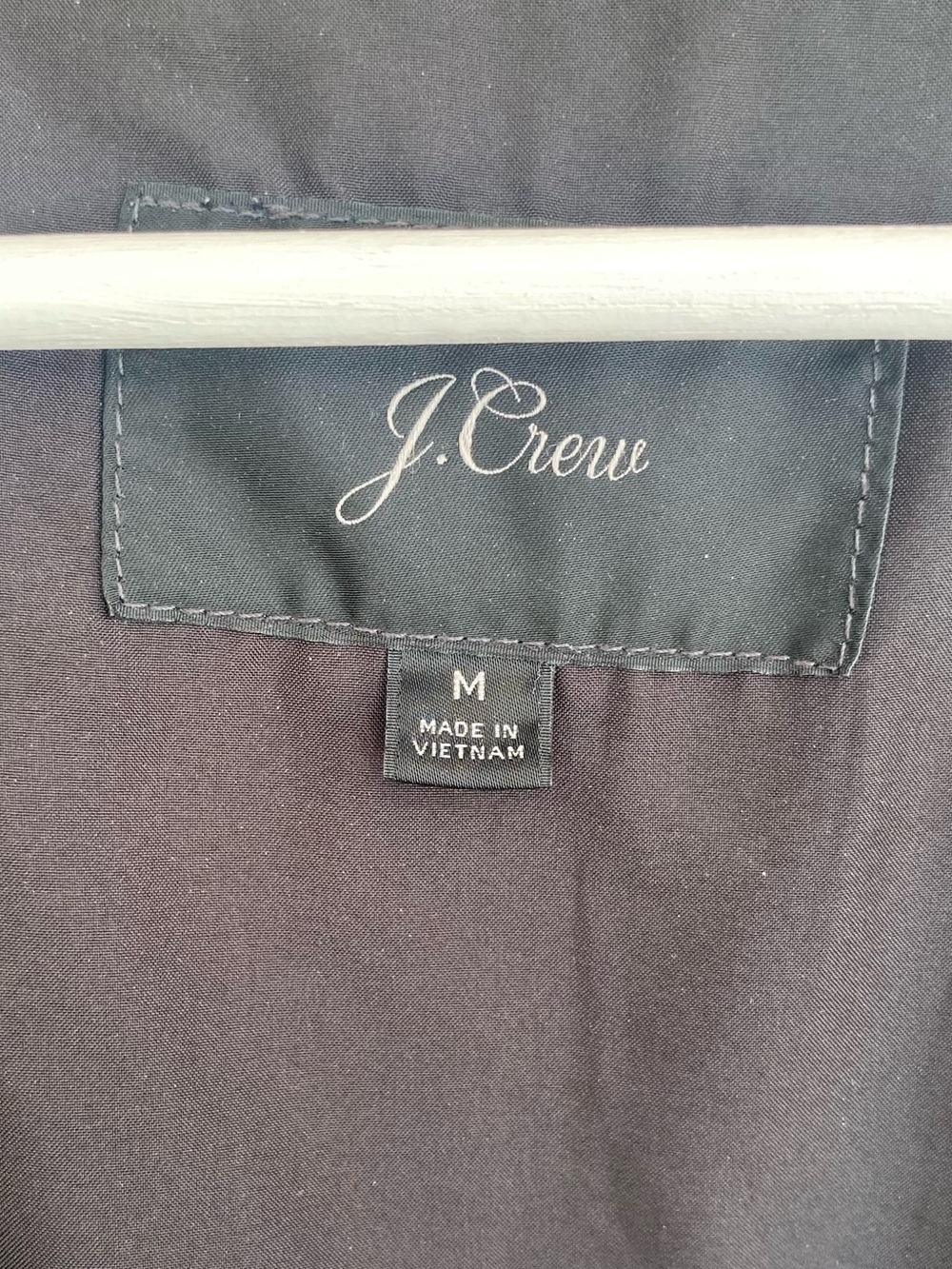 J.CREW Chateau Puffer Jacket Parka Hood Zip Pockets Olive Green Women Size M - Picture 8 of 11